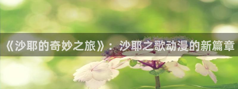 囧次元ios苹果版网站入口：《沙耶的奇妙之旅》：沙耶之歌动漫的新篇章