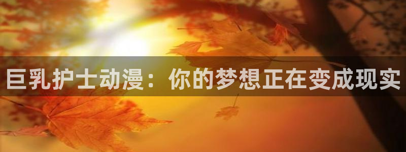 囧次元下：巨乳护士动漫：你的梦想正在变成现实